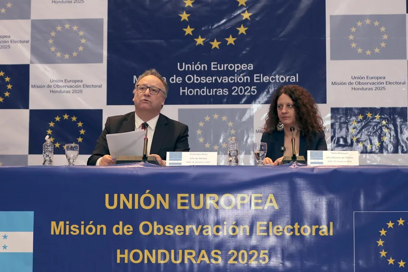 Unión Europea descarta fraude en elecciones en Honduras