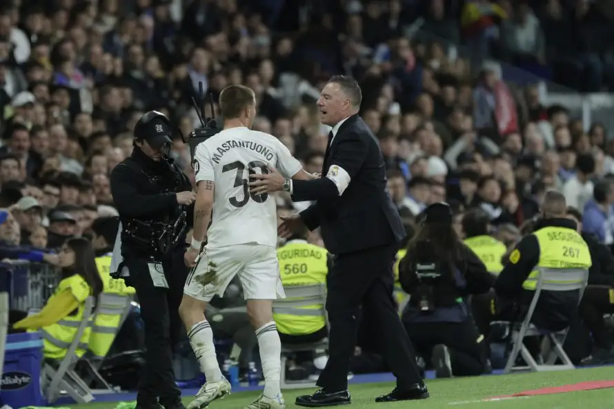 Franco Mastantuono, delantero del Real Madrid, recibe dos partidos de suspensión tras expulsión