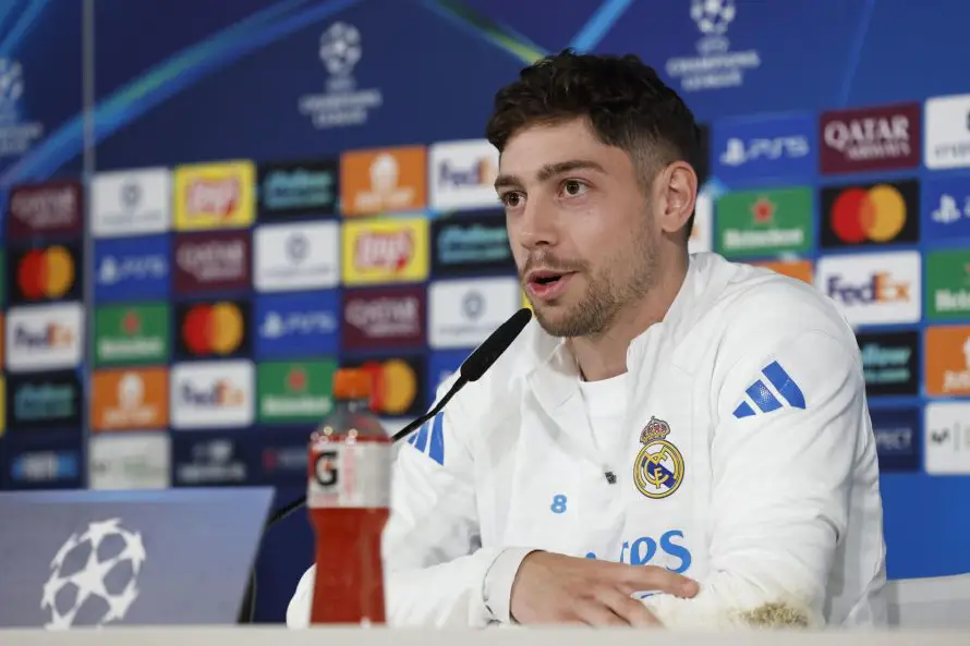 Fede Valverde, centrocampista del Real Madrid: "Damos la vida para que las cosas mejoren"