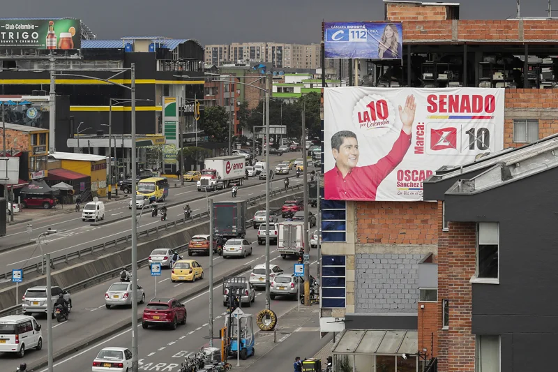 Colombianos eligen este domingo nuevo Congreso y Senado