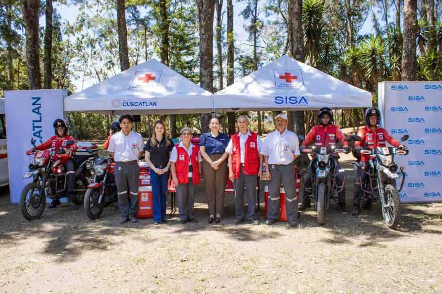 Banco Cuscatlán y SISA Seguros: seis años de compromiso ininterrumpido con Cruz Roja Salvadoreña