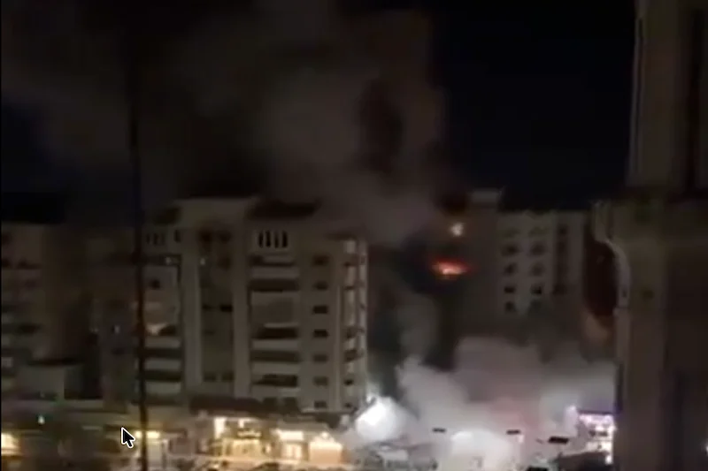 Israel bombardea suburbios de la capital libanesa tras ataque de Hizbulá