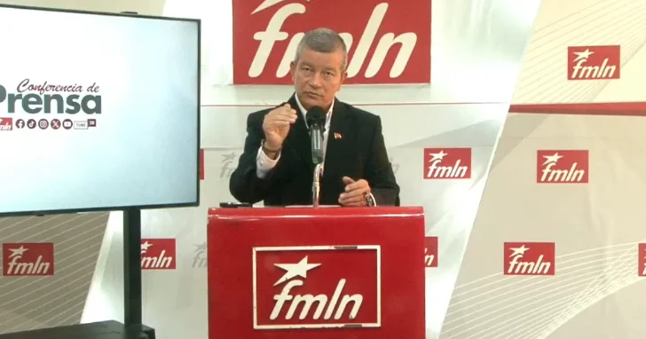 Secretario del FMLN dice financiarán campaña con aporte de seguidores ante falta de deuda política