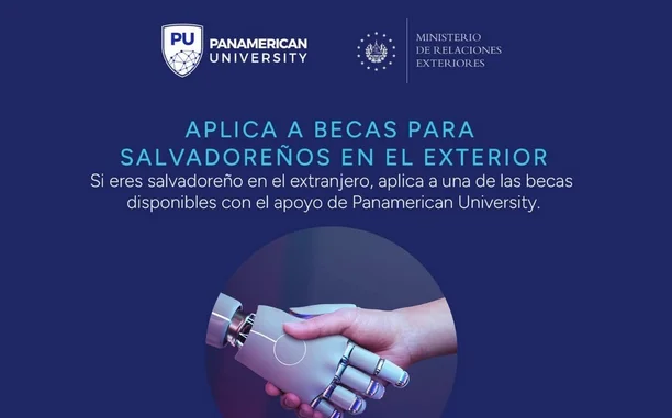 Cancillería y Panamerican University ofrecen becas para salvadoreños en el exterior en IA y datos
