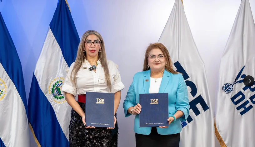 TSE y PDDH suscriben convenio para las elecciones presidenciales, legislativas y municipales 2027