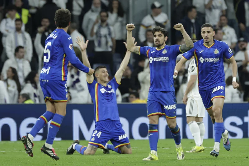 Real Madrid cae ante Getafe y se aleja del liderato