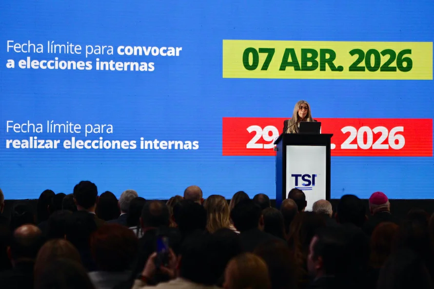 TSE anuncia periodo legal para que los partidos políticos convoquen y realicen elecciones internas hacia comicios 2027