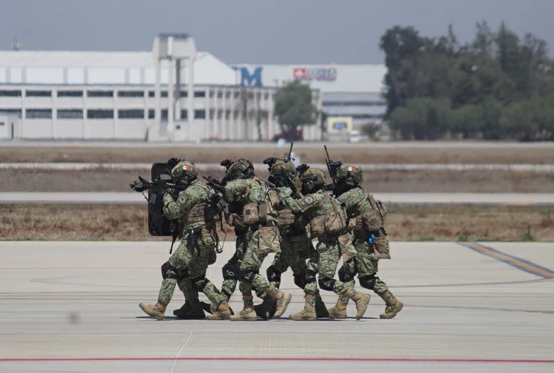 México refuerza seguridad con ejercicios militares para el Mundial 2026