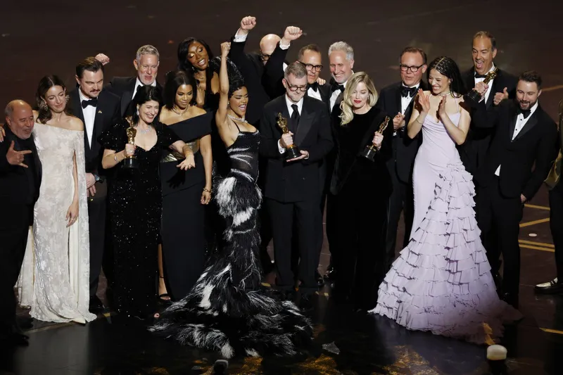 'One Battle After Another' se corona la más galardonada de los Óscar con seis premios