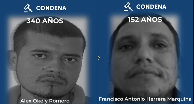 Condenan a pandilleros MS-13 hasta 340 años cárcel