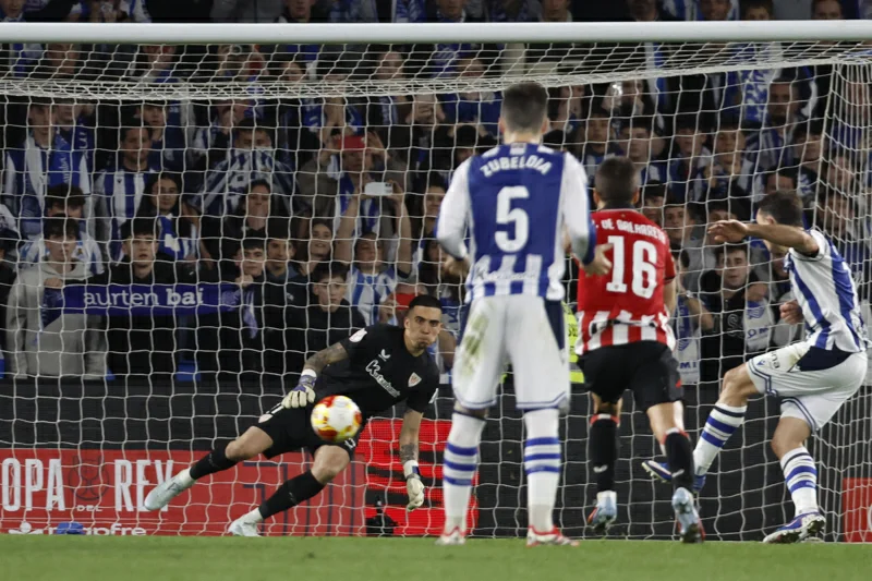 Real Sociedad vence al Athletic y disputará la final de la Copa del Rey