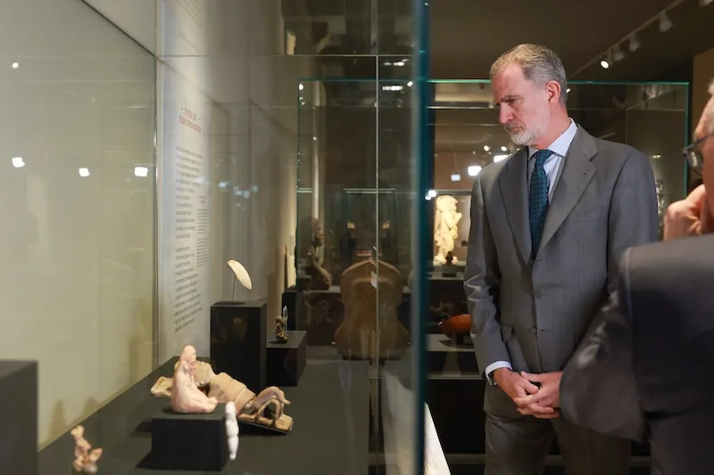 El rey de España admite que hubo abusos durante la Conquista