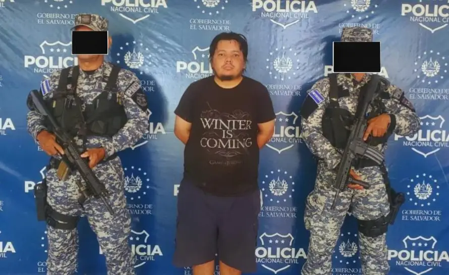 PNC arresta a un hombre que golpeó con una lámpara a su tío tras una discusión en San Francisco Gotera