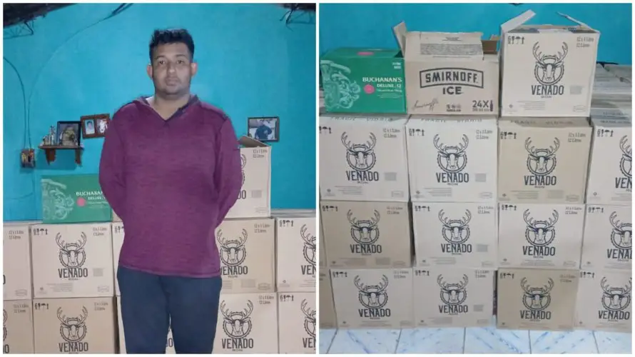 Un hombre fue capturado por hurtar bebidas alcohólicas valoradas en $5,000 y revenderlas en Colón