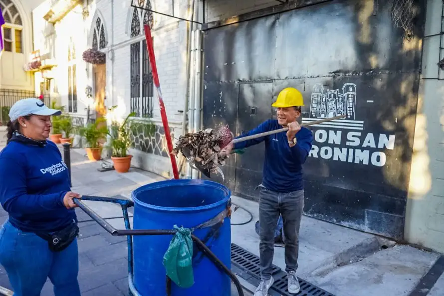 Lanza plan de limpieza para Semana Santa en el Centro Histórico e instalarán 300 basureros