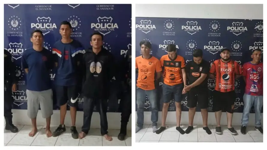 PNC captura a ocho aficionados del Águila y FAS tras riña al finalizar partido