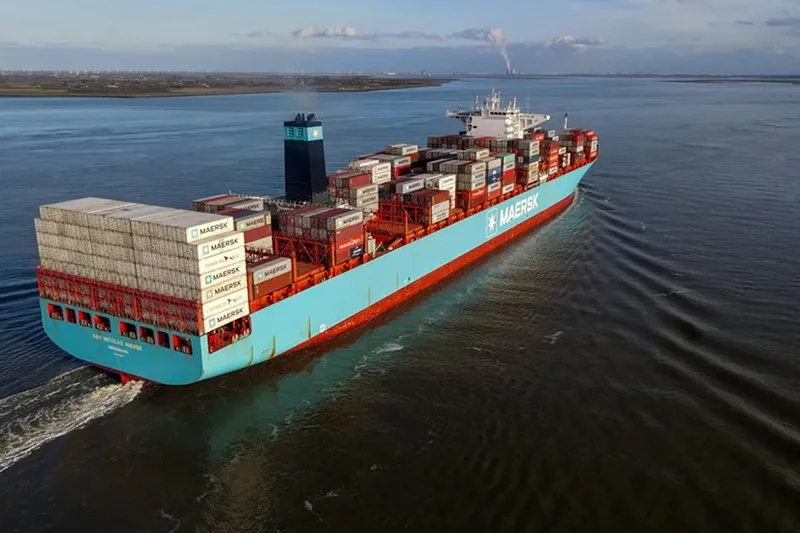 Maersk suspende el transporte marítimo de mercancías en siete países por la guerra en Irán