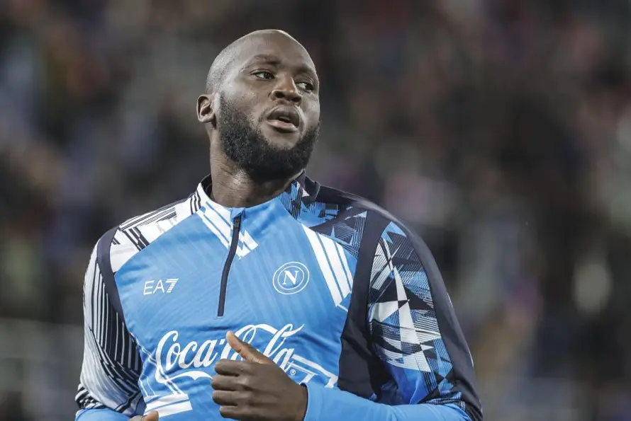 Nápoles evalúa apartar al belga Romelu Lukaku tras ausentarse del entrenamiento