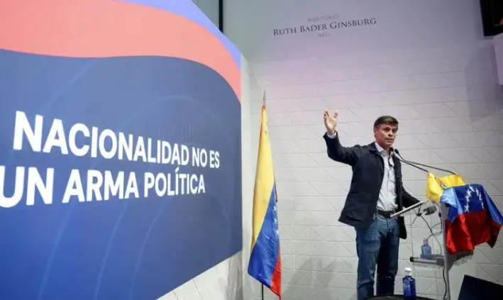 Leopoldo López agradece al Gobierno español por nacionalidad pero afirma: "Soy venezolano"