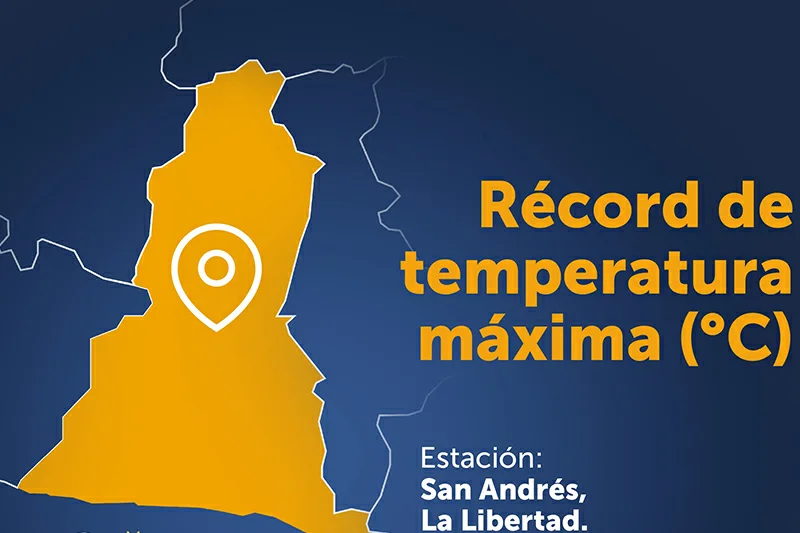 Estación de San Andrés rompe récord histórico de temperatura al alcanzar 38.5 °C