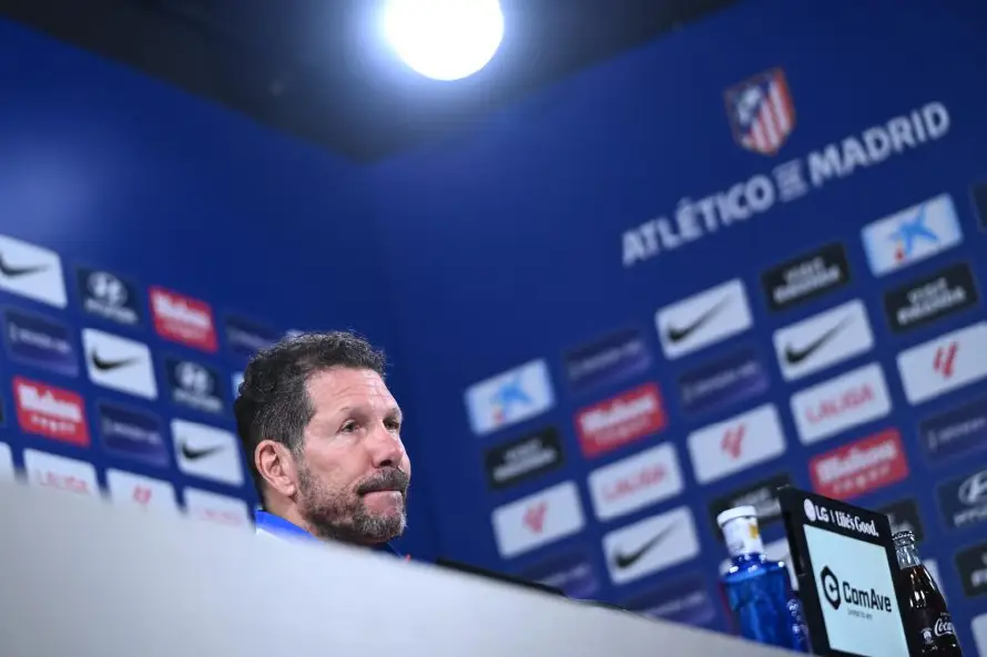 Diego Simeone, sobre los cánticos racistas: Es social y mundial, el respeto se perdió hace años