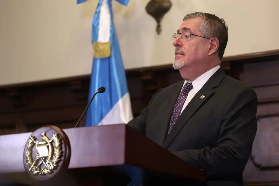 El presidente de Guatemala espera que nuevo fiscal general "rescate" al Ministerio Público