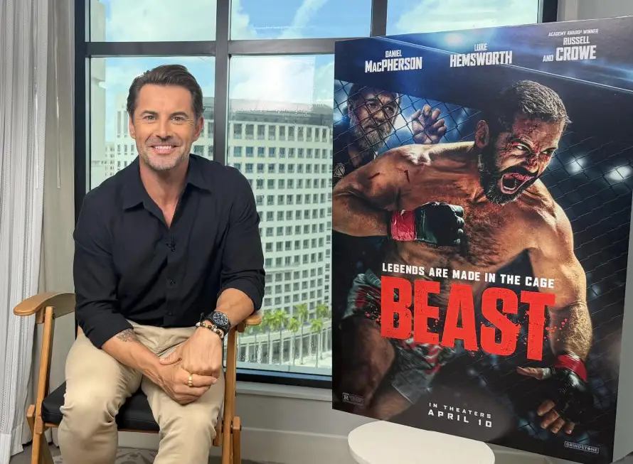 MacPherson y Crowe presentan "Beast", en pleno auge del cine australiano