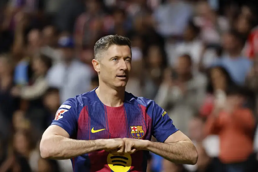 Robert Lewandowski da triunfo clave al Barcelona ante el Atlético
