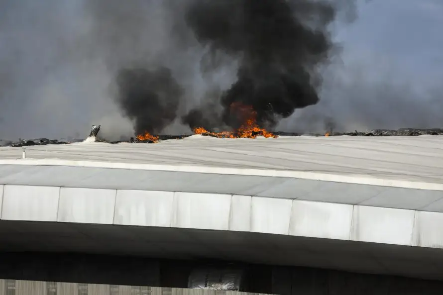 Un incendio afecta al velódromo olímpico de Río de Janeiro