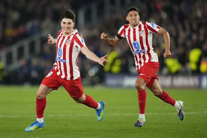 Atlético de Madrid vence 0-2 al Barcelona en la Champions