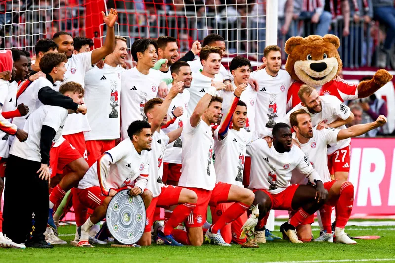 Bayern Múnich conquista la Bundesliga y domina ligas europeas