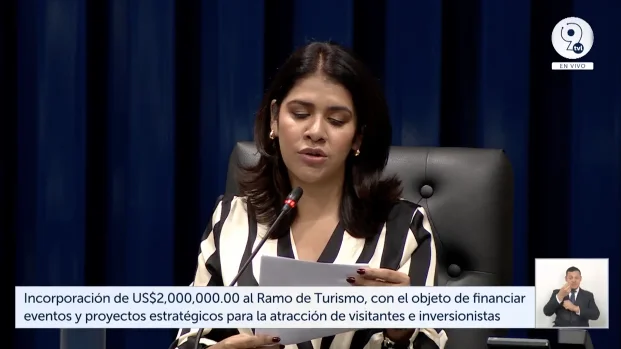 Asamblea reorienta $2 millones de Hacienda a Turismo para proyectos hacia visitantes e inversionistas