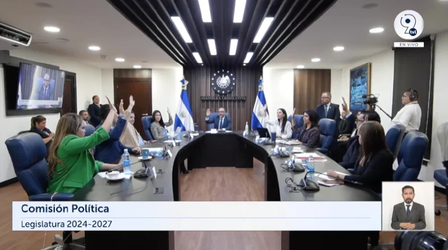 Comisión Política entrevistará a TSE, RNPN y vicecanciller sobre reformas constitucionales del TSE y diputados de la diáspora