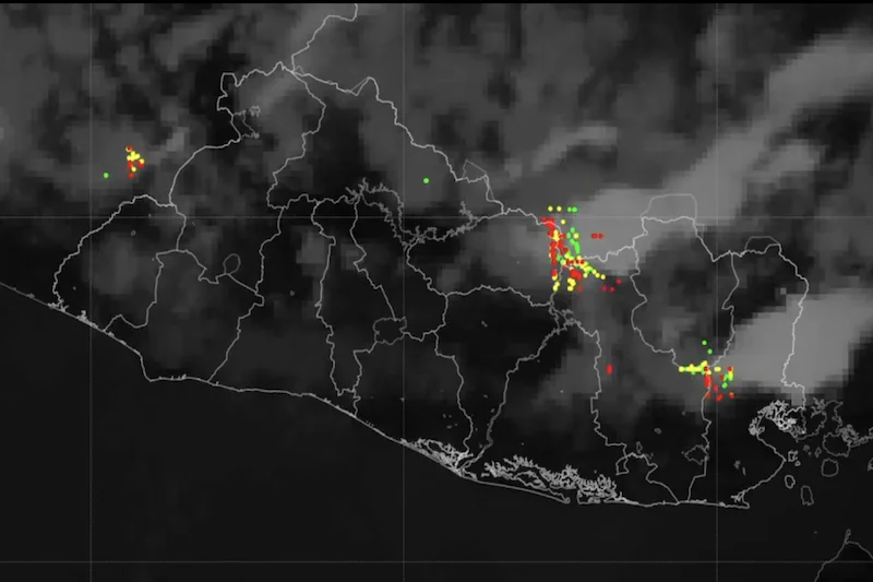 Lluvias y vientos nortes marcarán clima del domingo