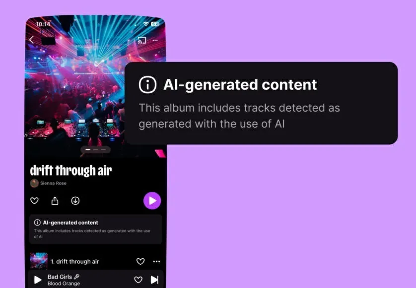 Deezer afirma que el 44% de las canciones subidas a diario a su plataforma están generadas con IA