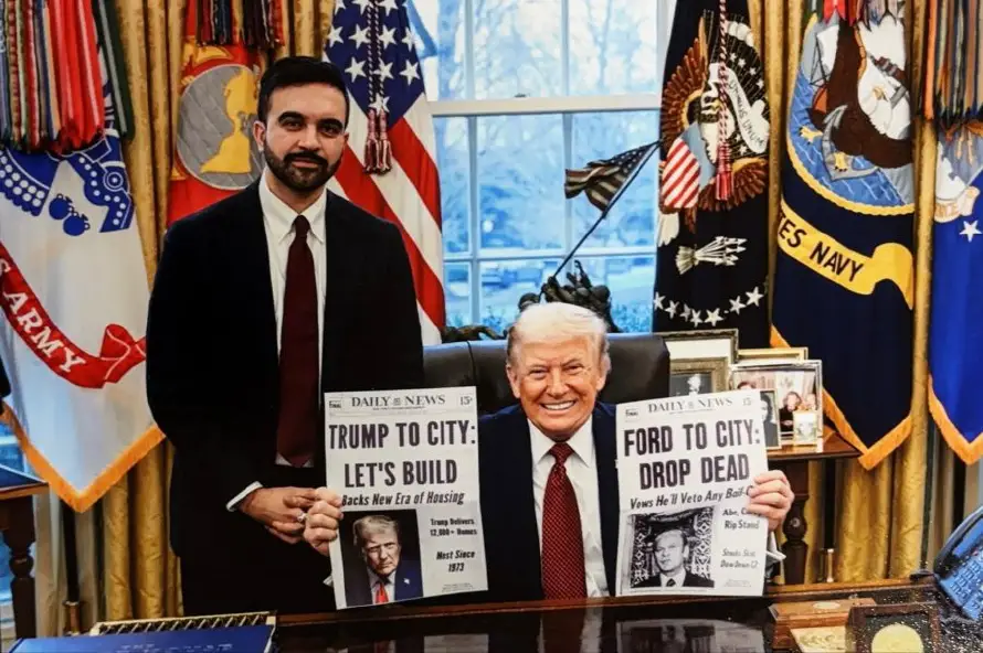 Zohran Mamdani define su relación con Donald Trump como una "historia de Nueva York" de respeto