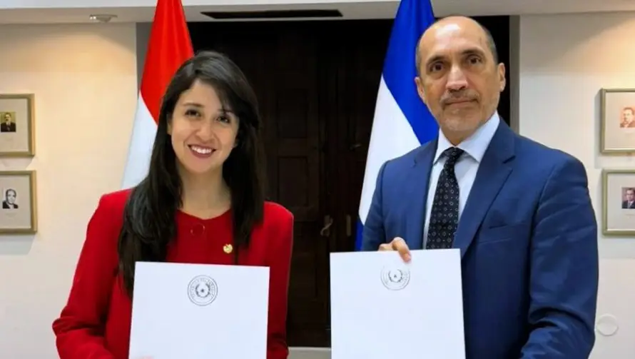 El Salvador y Paraguay aprueban programa de cooperación 2026-2028 y sostienen consultas políticas