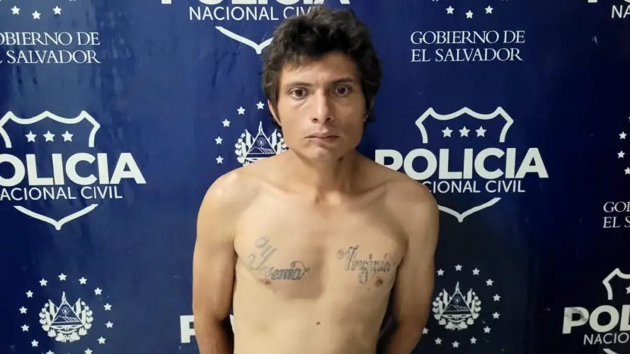 Arrestan al “Chele”, pandillero de la MS-13 en San Miguel Centro
