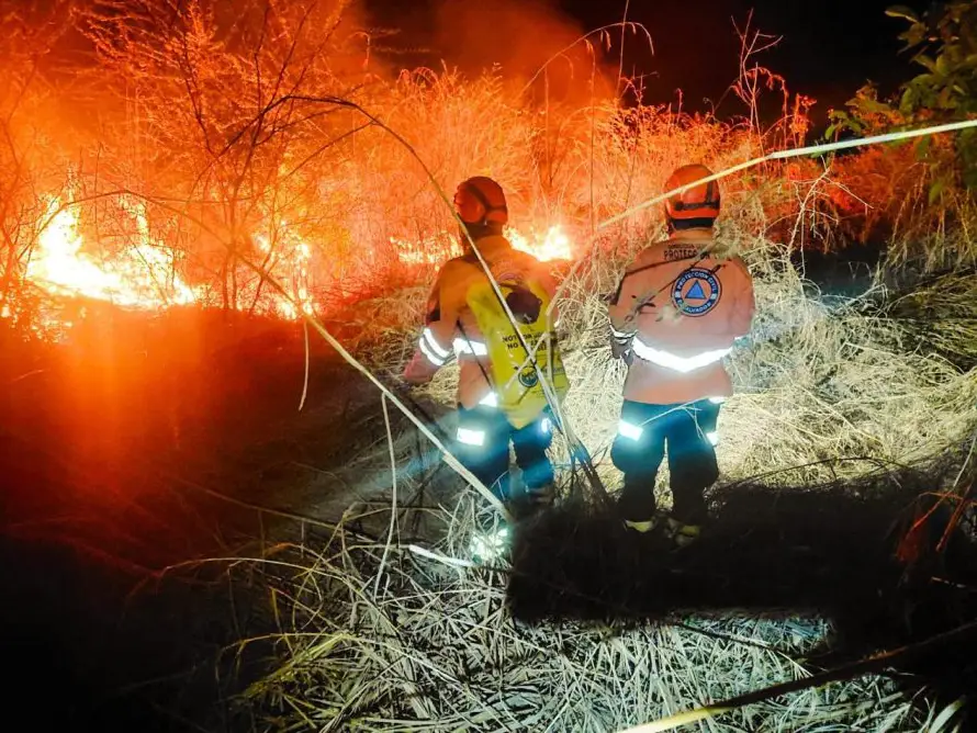 Bomberos atendió más de 200 incendios en vacaciones de Semana Santa