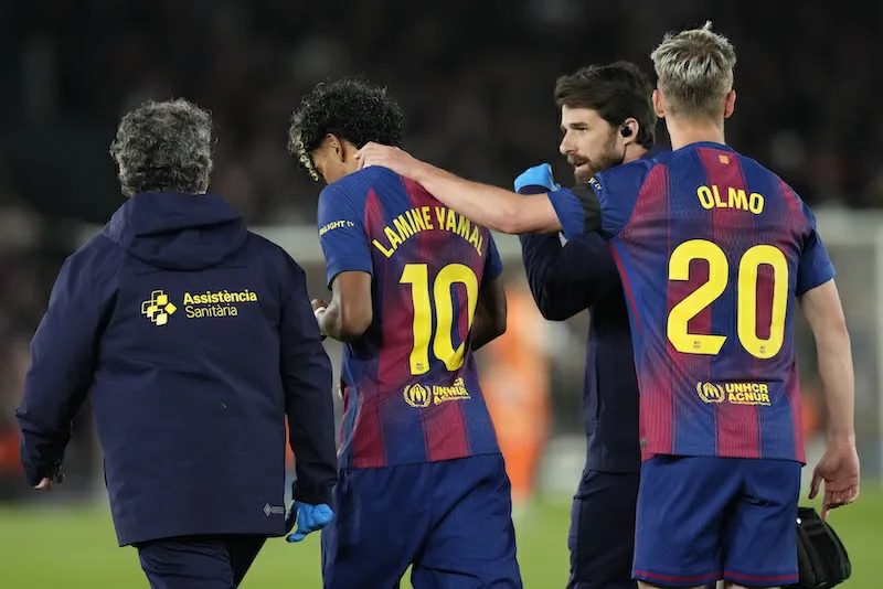 Lamine Yamal da triunfo al Barça ante Celta y se lesiona
