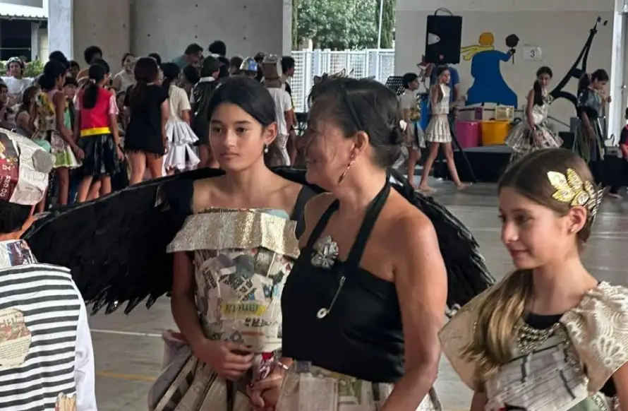 Alumnos del Liceo Francés celebran una creativa Semana del Medio Ambiente