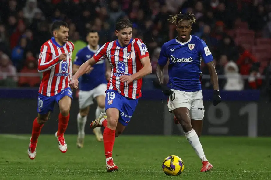 Atlético de Madrid recibe al Athletic Club antes de semifinal europea contra Arsenal