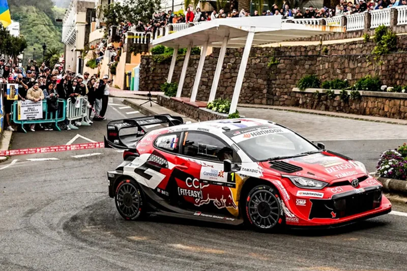 Sébastien Ogier rubrica su victoria y añade a sus vitrinas el Rally Islas Canarias