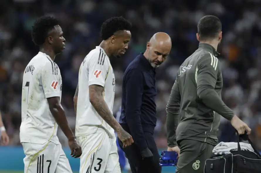 El defensor del Real Madrid, Éder Militao, es operado "con éxito"