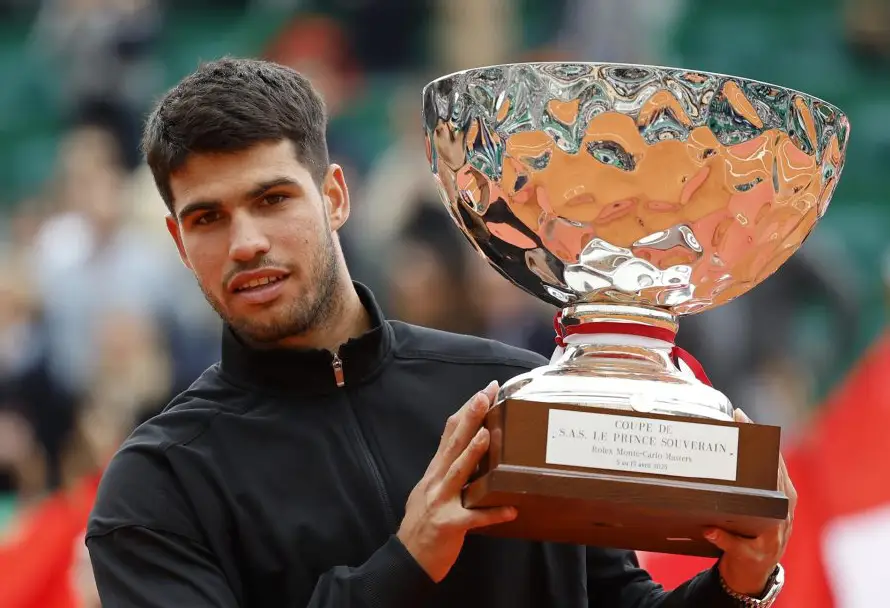 Carlos Alcaraz y Jannick Sinner debutan este martes en Montecarlo ante Sebastián Báez y Ugo Humbert