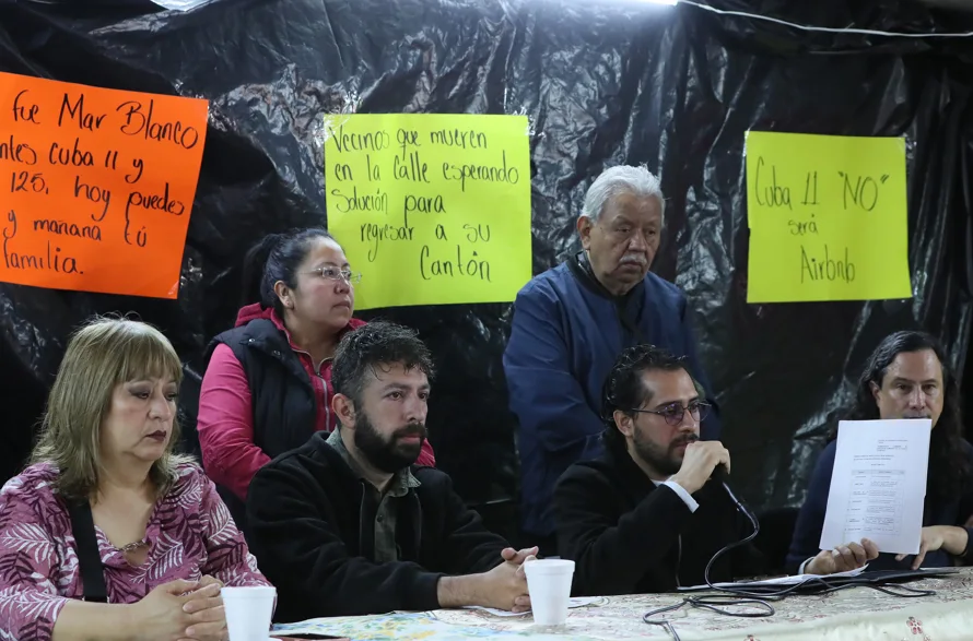 Desalojados en Ciudad de México advierten que mantendrán plantón durante Mundial 2026