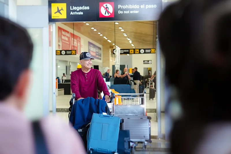 Los Ángeles, Houston y Washington son las principales ciudades de ingreso y salida por el aeropuerto internacional