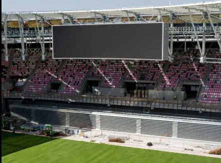 El Inter Miami y Leo Messi entrenan por primera vez en su nuevo estadio permanente