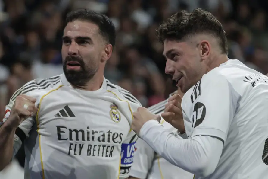Dani Carvajal, a Fede Valverde: “El brazalete queda en buenas manos”
