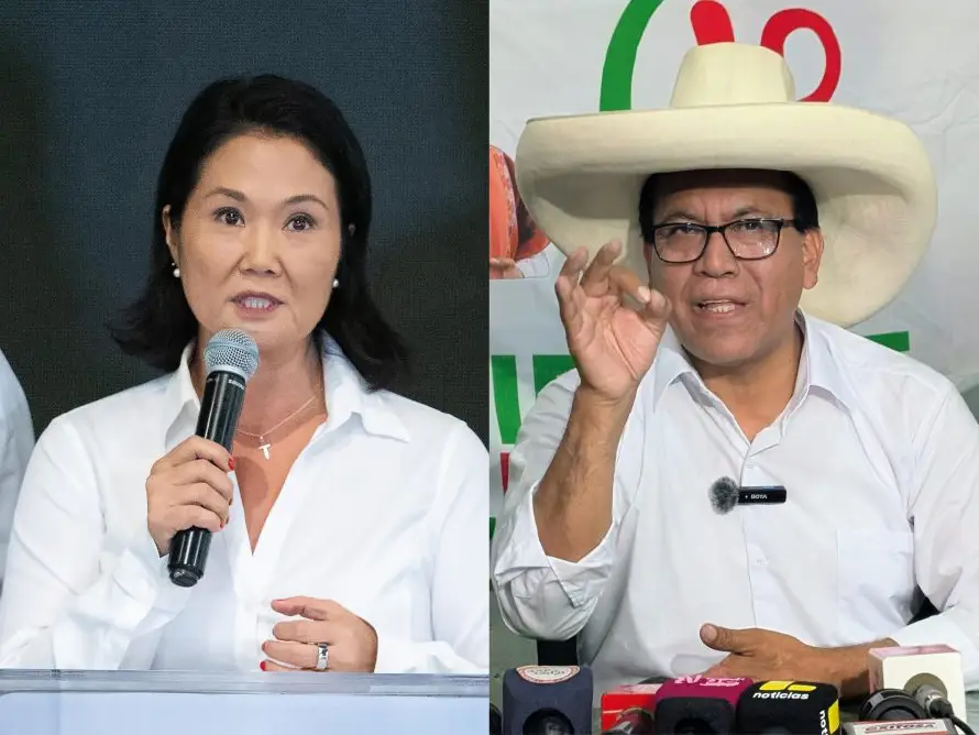 Perú concluye escrutinio de elecciones y confirma segunda vuelta entre Fujimori y Sánchez
